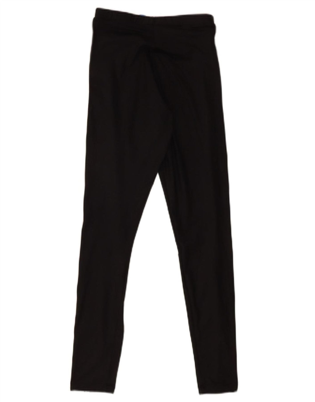 ADIDAS Womens Graphic Leggings UK 8 Small Black Polyester