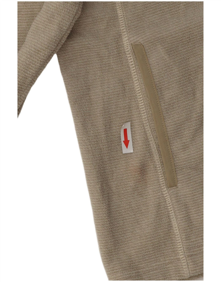 Damska kurtka polarowa Jack Wolfskin UK 8/10, mała, beżowa, poliester