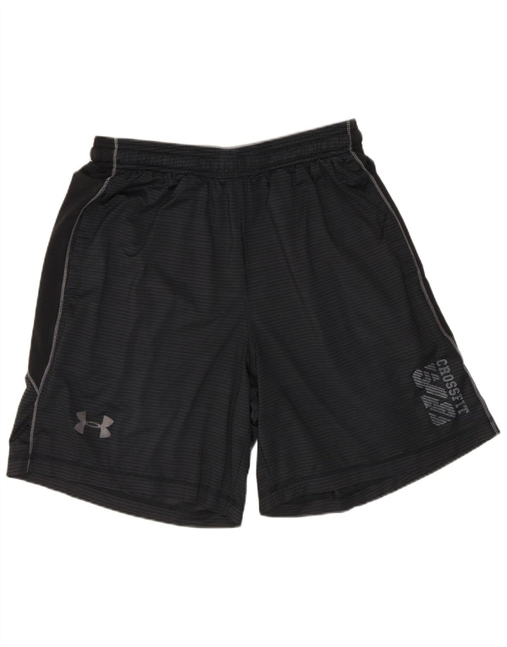 Męskie spodenki sportowe Under Armour Graphic w średnie czarne prążki