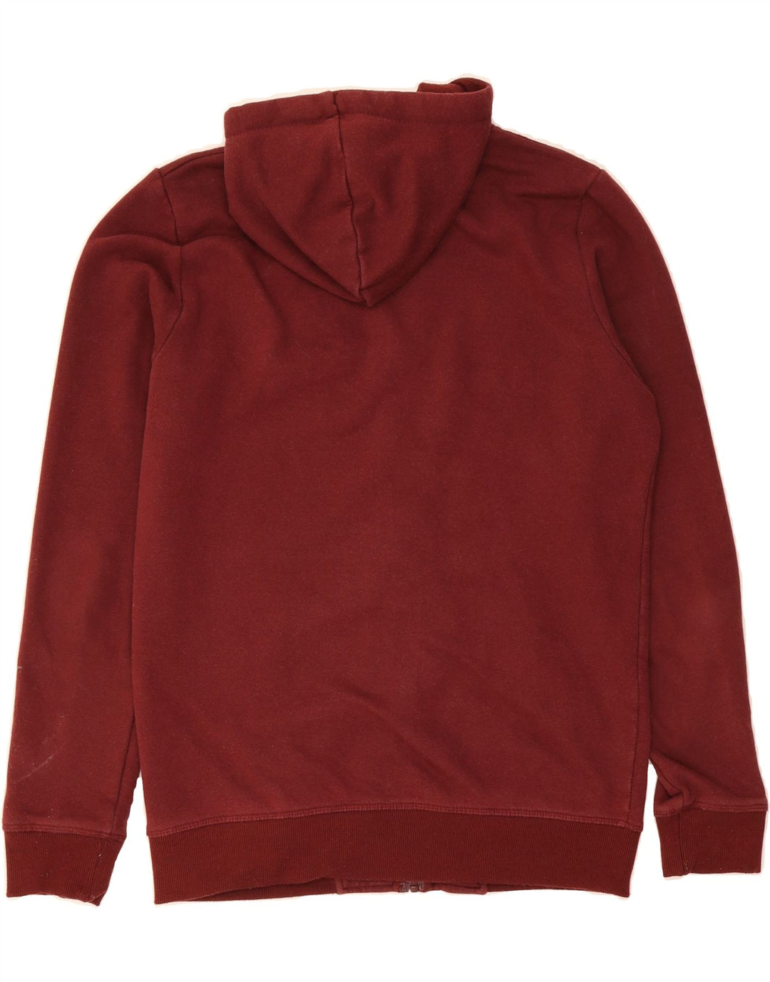 UMBRO Mens Zip Hoodie Sweater Medium Red Cotton Vintage Umbro and Second-Hand Umbro from Messina Hembry 