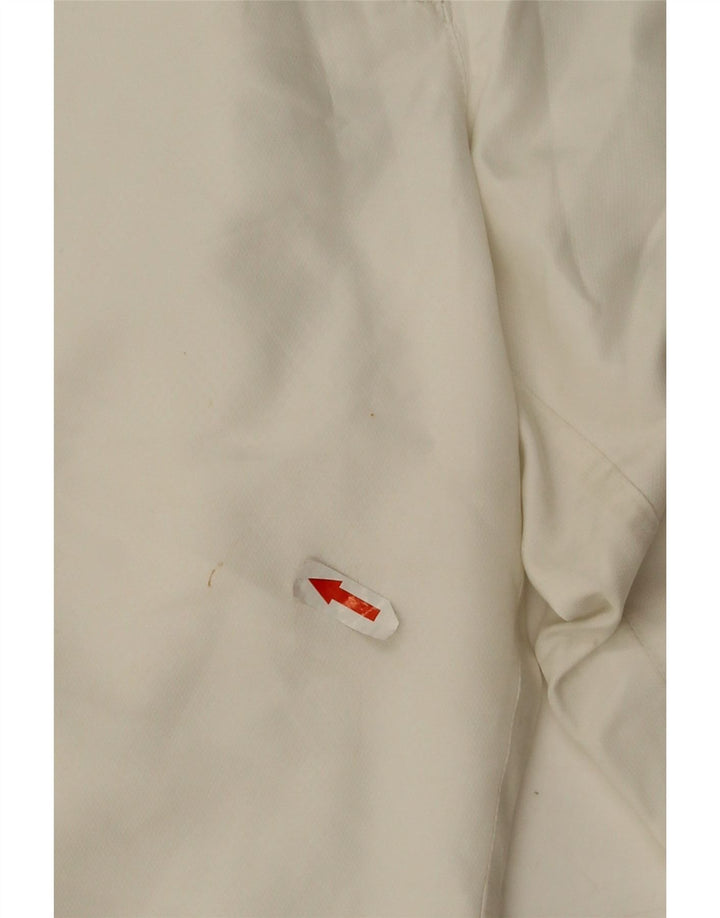 Damskie bermudy Adidas UK 18 XL W34 Biały poliester