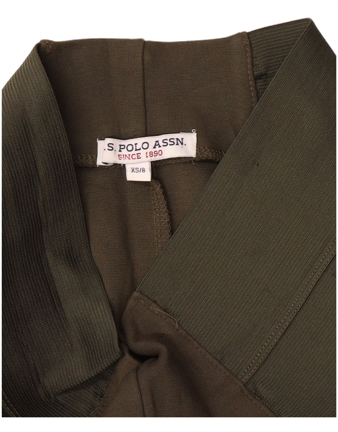 US POLO ASSN. Legginsy damskie UK 6 XS w kolorze khaki