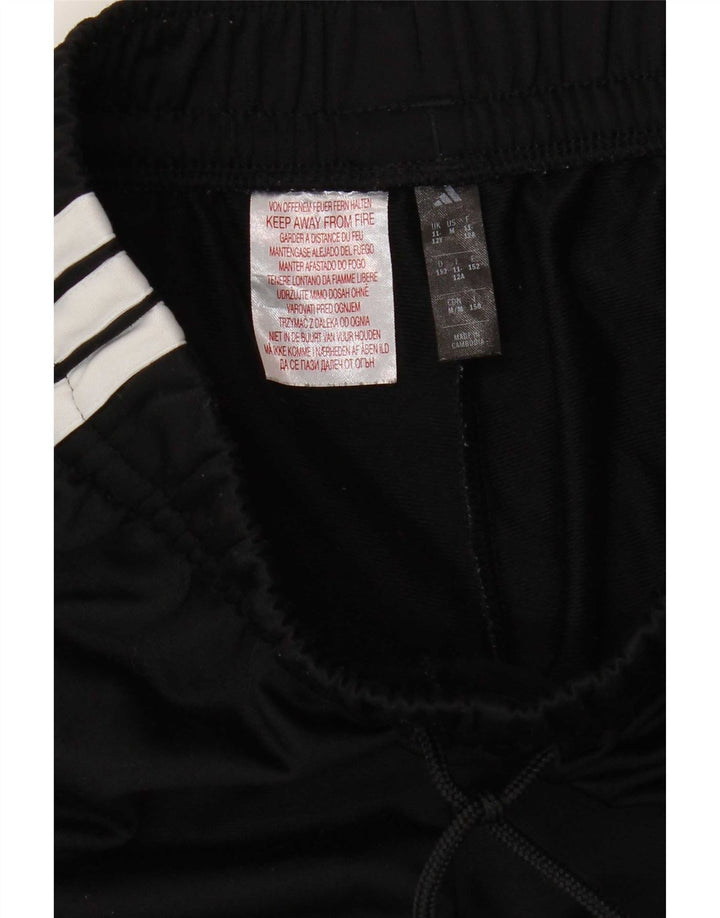 Chłopięce spodnie dresowe Adidas Climacool 11-12 lat, czarny poliester