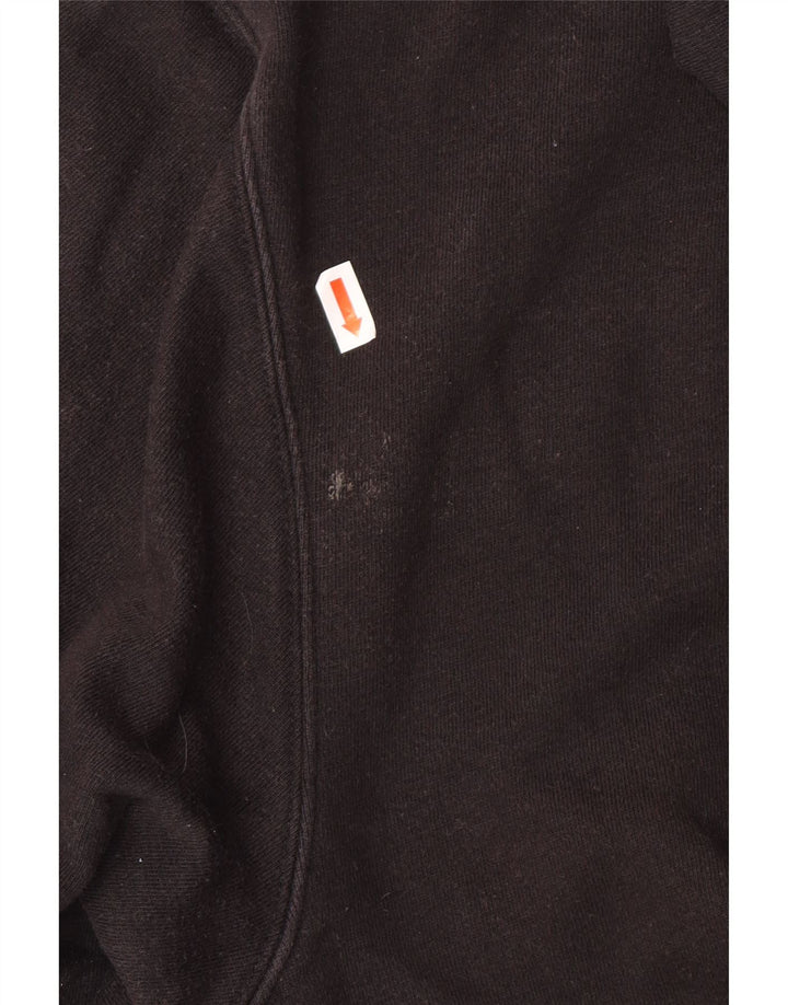 Męski sweter z kapturem ADIDAS z grafiką, duży, czarny, bawełniany