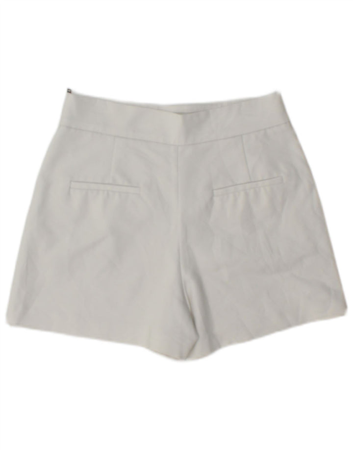Damskie spodenki chino Zara XS W24, biały poliester