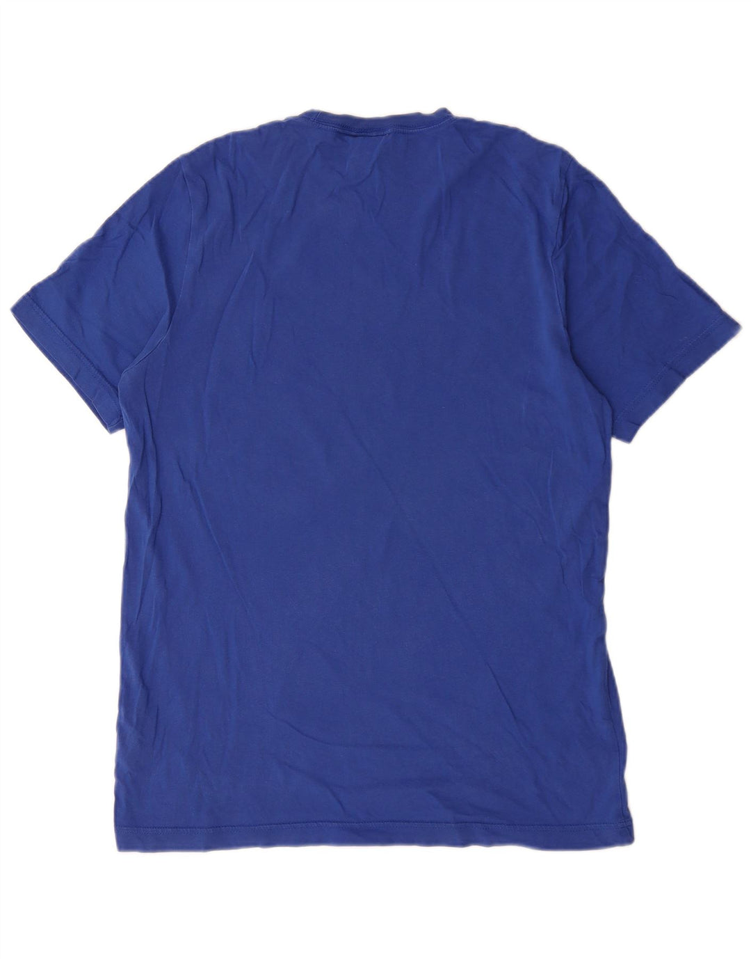 Adidas Męski T-Shirt Top Średni Granatowy Bawełniany