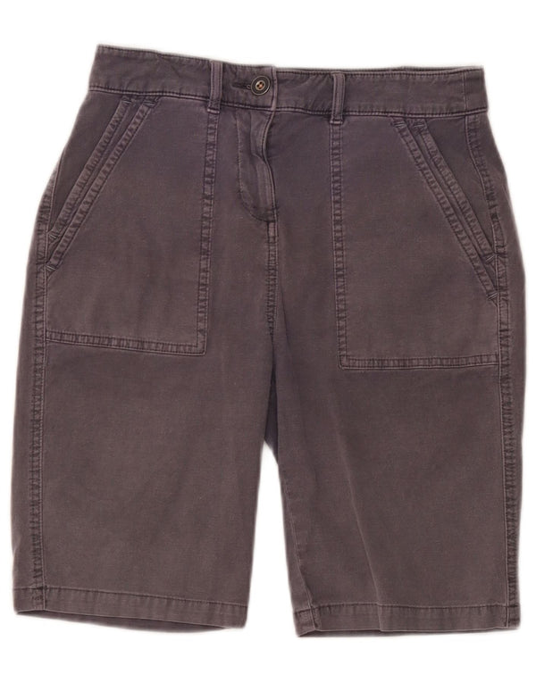 Damskie spodenki Chino White Stuff UK 8 Small W28 Szara bawełna