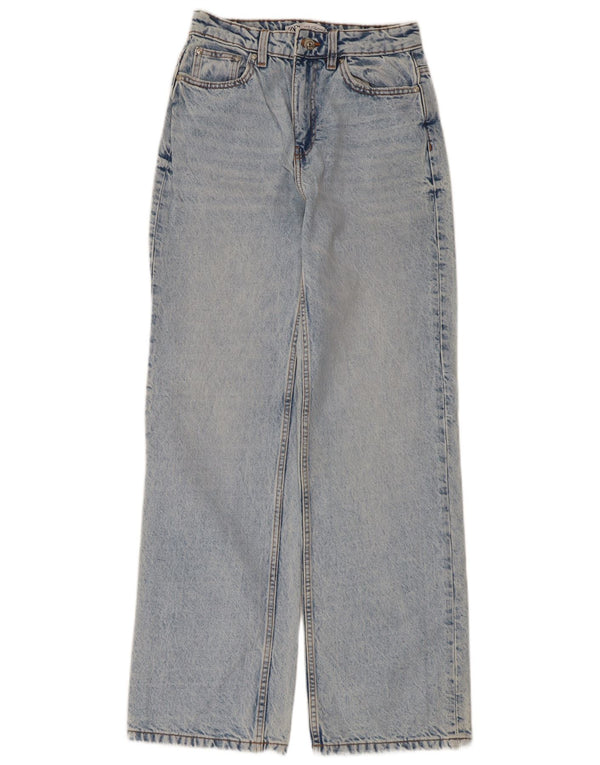 Damskie luźne dżinsy Zara EU 36 XS W26 L31 Niebieskie