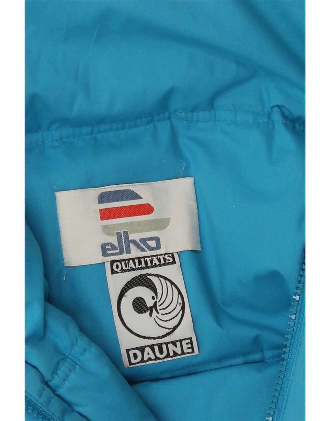 Damska kurtka z kapturem, oversize, wyściełana Elho UK 18 XL, niebieska