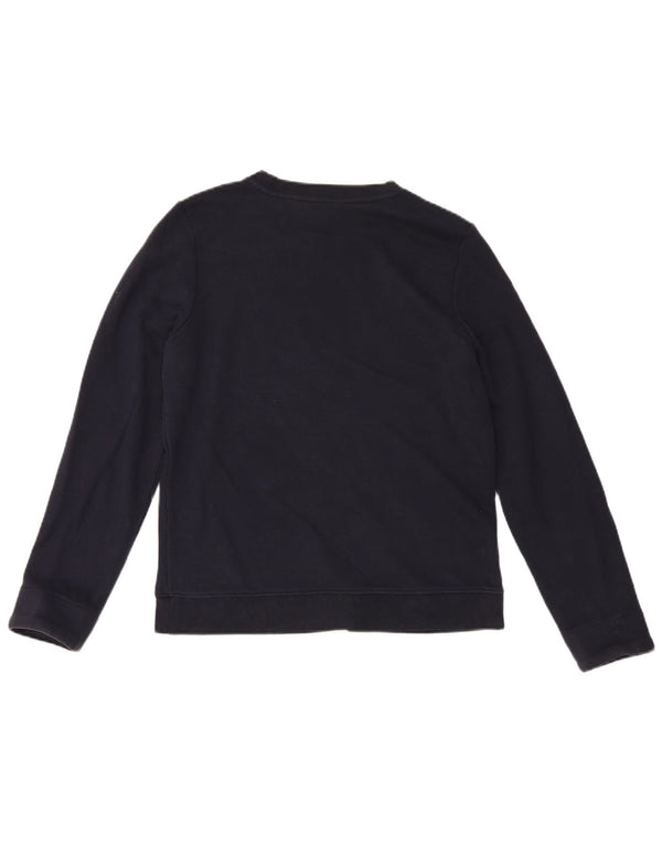 Męska bluza z grafiką Tommy Hilfiger, mała, granatowa, bawełniana