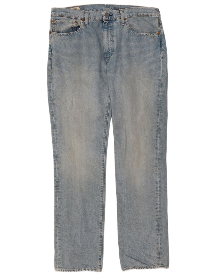 Męskie jeansy LEVI'S 511 Slim W34 L32 Niebieska bawełna