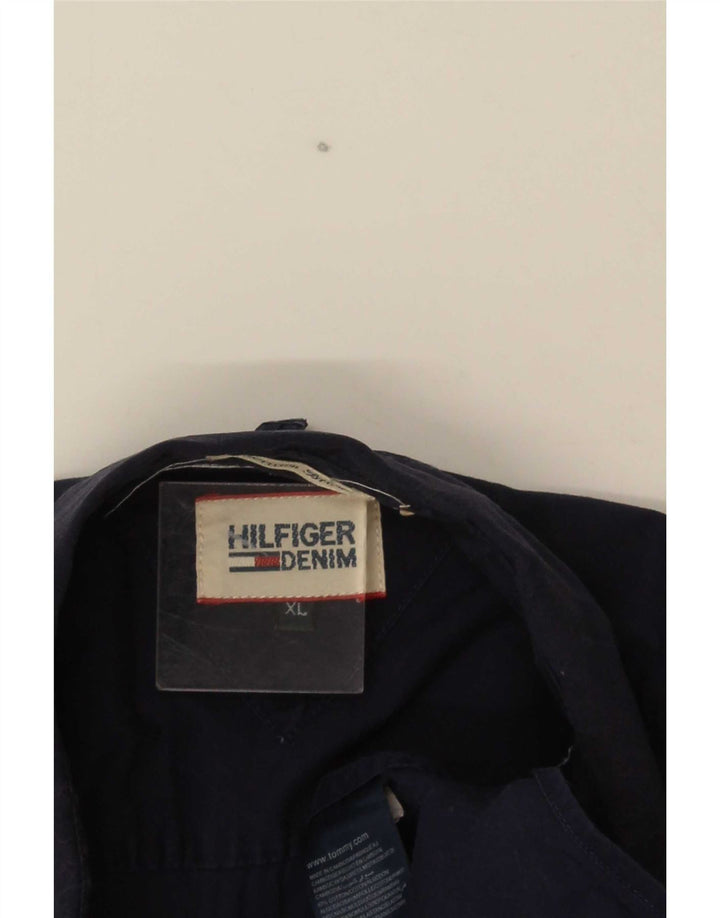 Koszula męska Tommy Hilfiger XL, granatowa, bawełniana