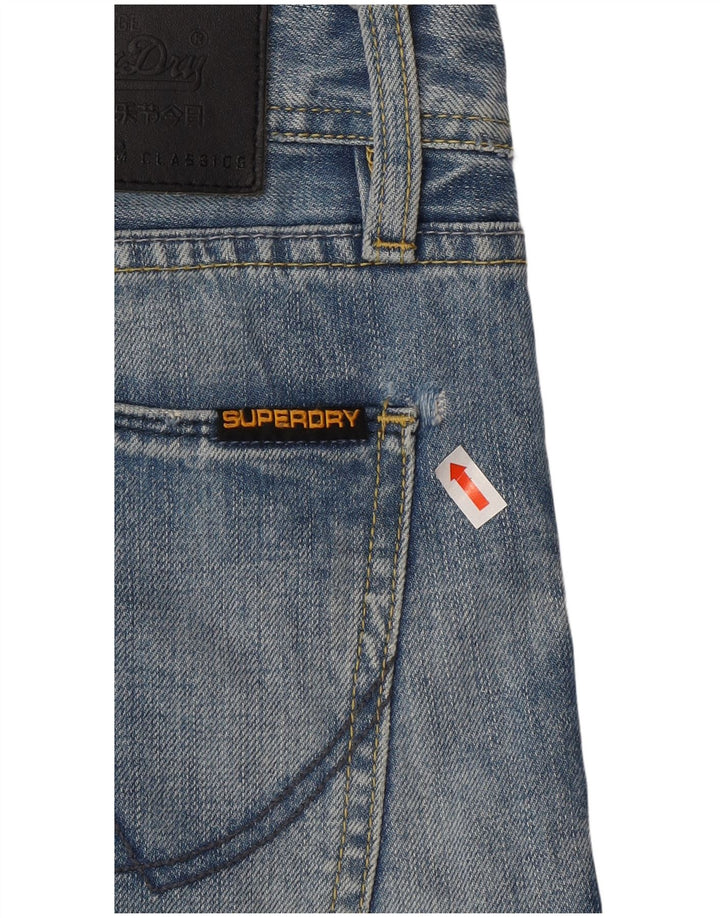 Męskie luźne dżinsy Superdry W30 L32 Niebieskie, bawełniane