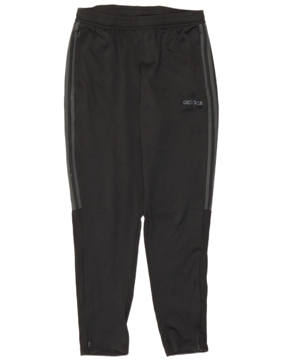 Damskie spodnie dresowe Adidas Climalite, duże, czarne, poliestrowe