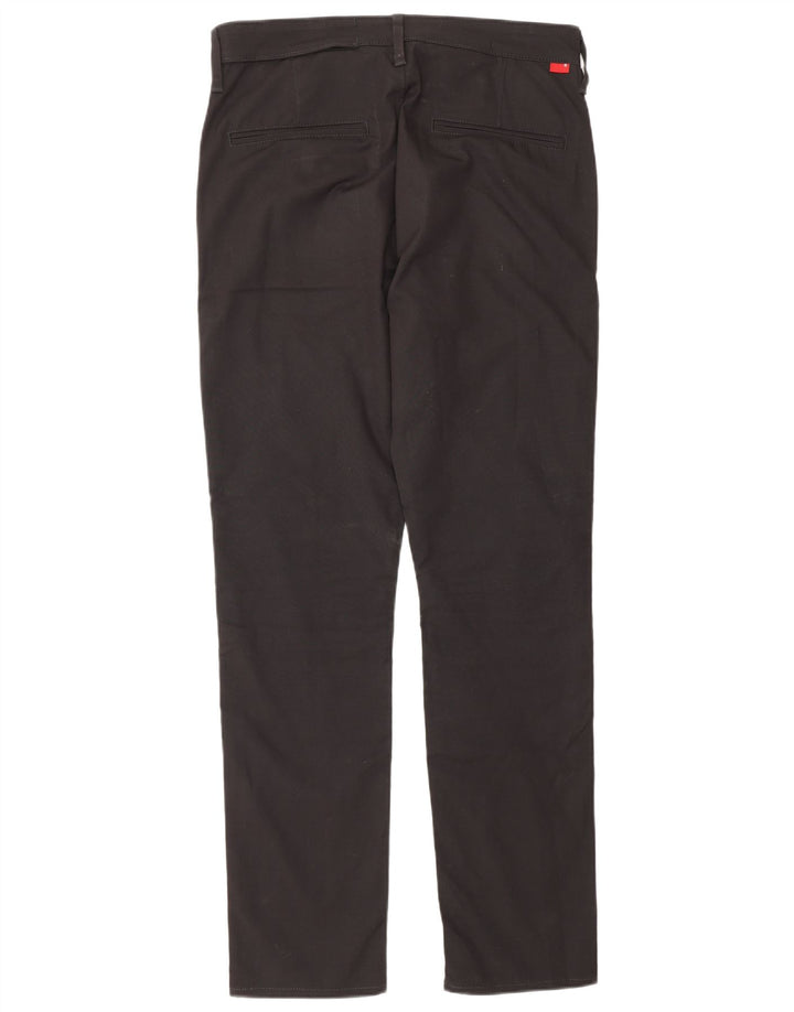 Męskie spodnie typu slim chino Levi's W31 L32 Czarna bawełna