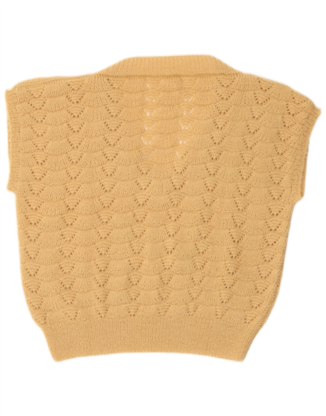 Tank top damski w stylu vintage, UK 16, duży, beżowy