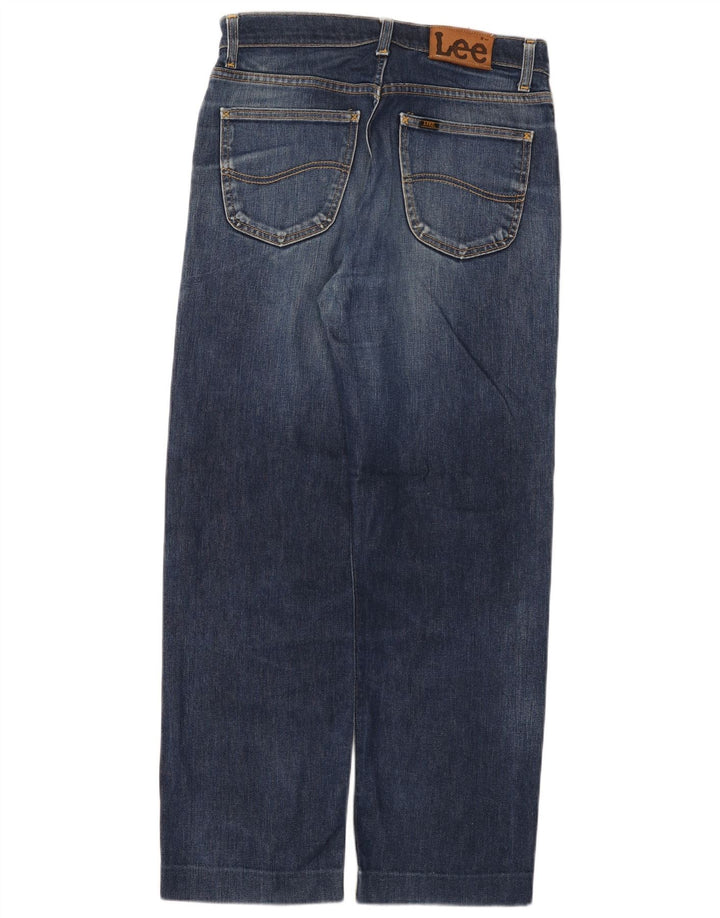 Męskie jeansy Lee Brooklyn Straight W32 L30 Niebieskie bawełniane