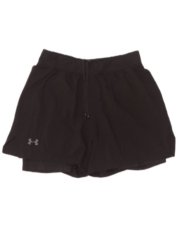 Damskie spodenki sportowe Under Armour UK 14, duże, czarne, poliestrowe