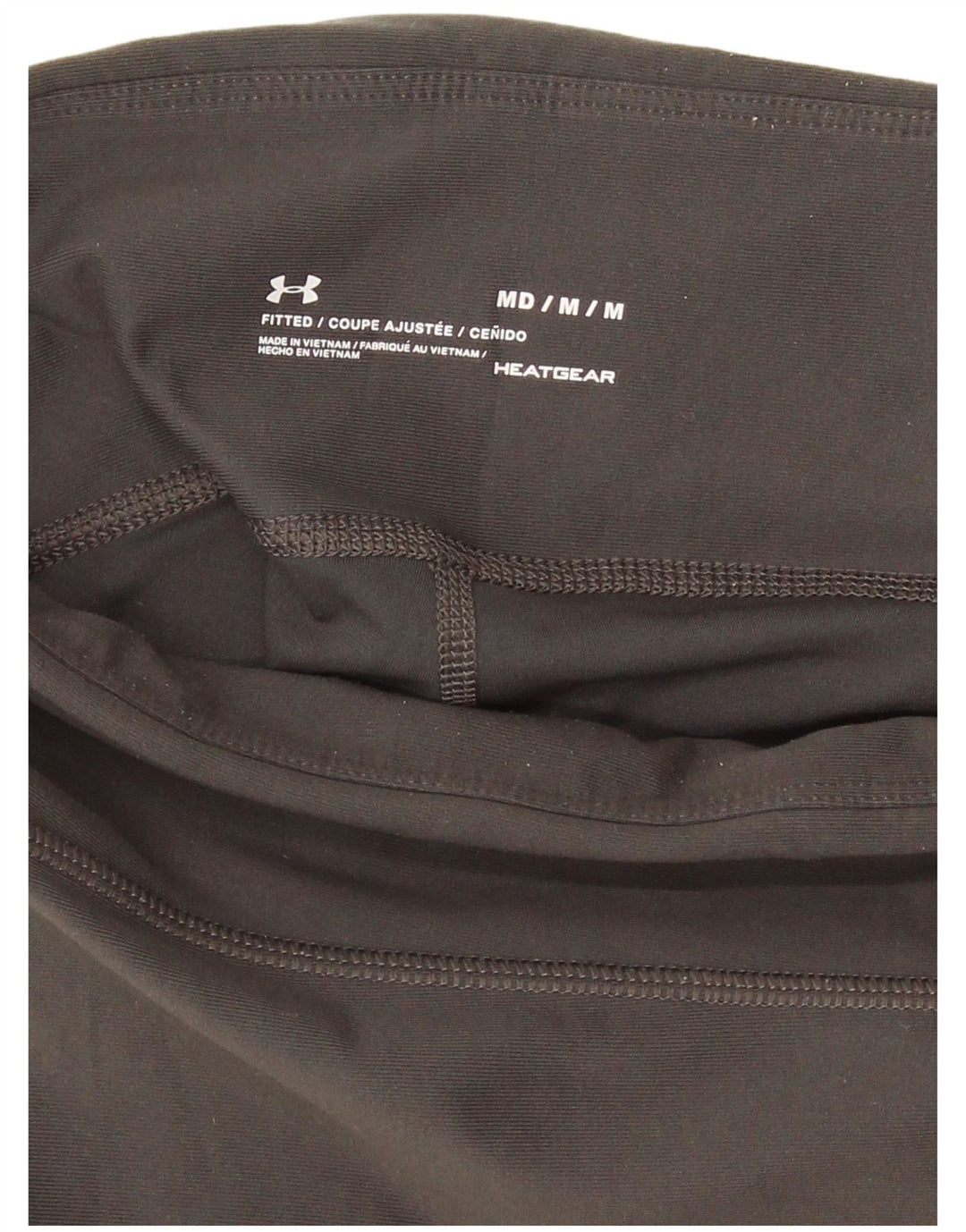 Damskie legginsy Under Armour Dri Fit, UK 14, średnioszare, z blokami kolorów