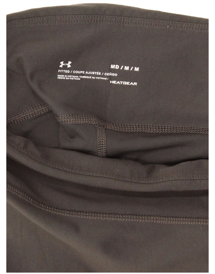 Damskie legginsy Under Armour Dri Fit, UK 14, średnioszare, z blokami kolorów