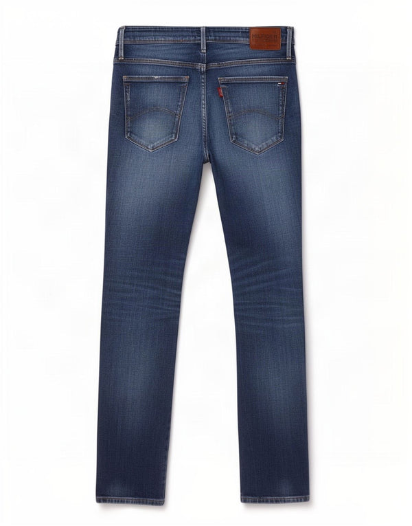 Męskie jeansy slim fit Tommy Hilfiger W31 L34 Niebieskie bawełniane