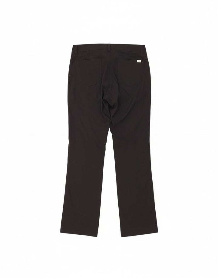 ORVIS Mens Straight Windbreaker Trousers W32 L34 Navy Blue Polyester