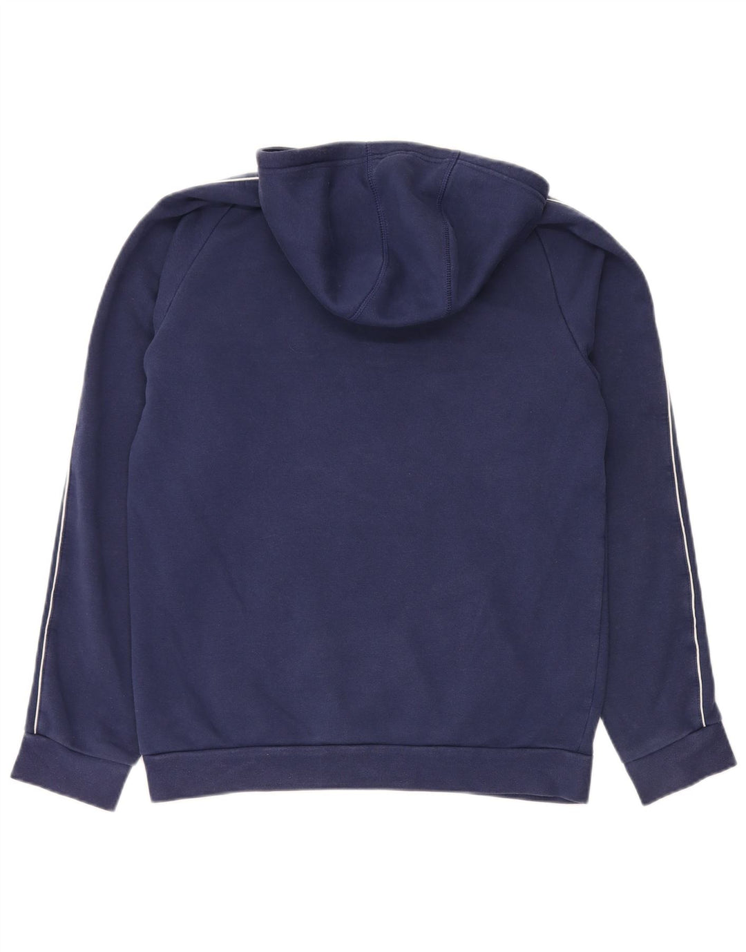 Męska bluza z kapturem Adidas, średnia, granatowa, bawełniana