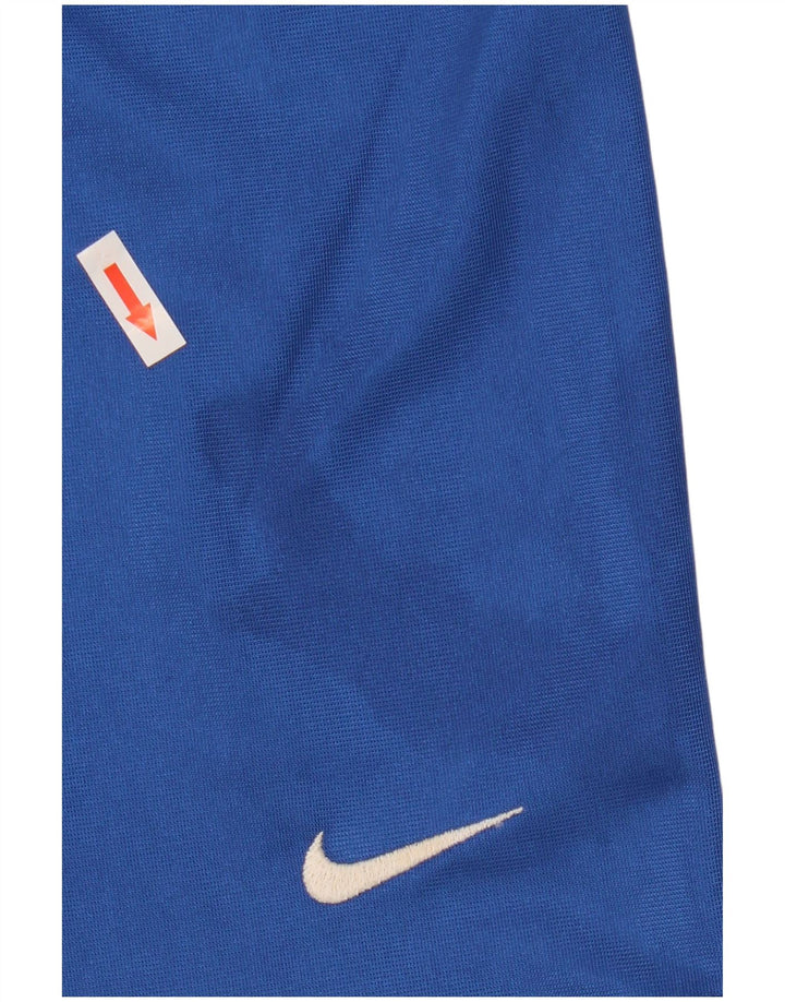 Męskie spodenki sportowe Nike UK 42/44, duże, niebieskie, poliestrowe