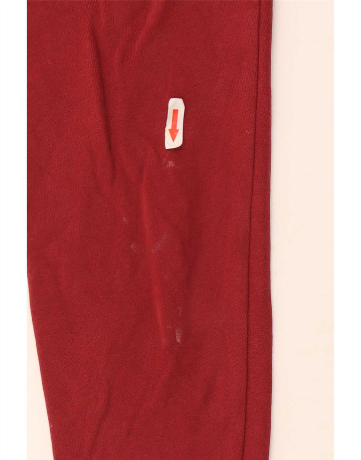 Marks & Spencer Męska bluza dresowa, mała, czerwona, bawełniana