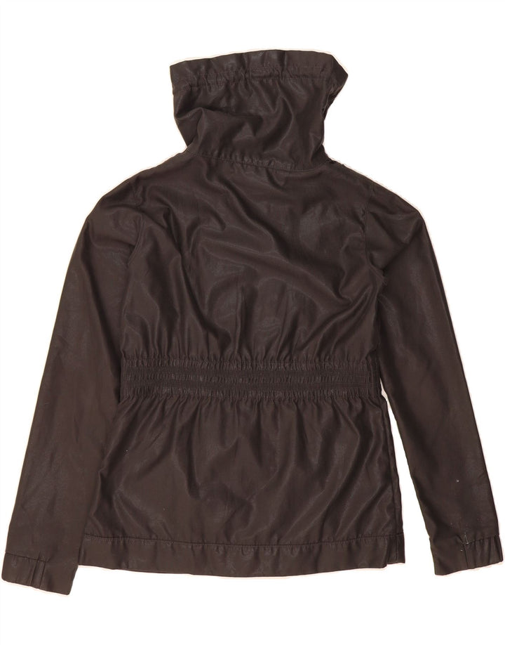 CALVIN KLEIN JEANS Womens Bomber Jacket UK 14 Medium Black Polyester Vintage Calvin Klein Jeans and Second-Hand Calvin Klein Jeans from Messina Hembry 