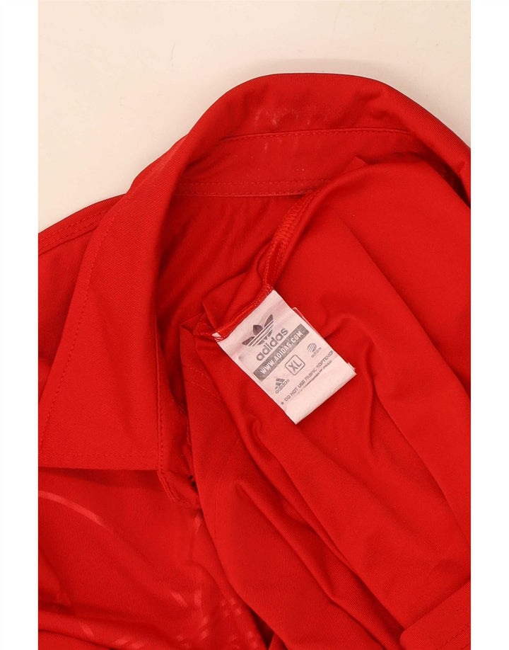 Męska koszulka polo Adidas Graphic XL czerwona