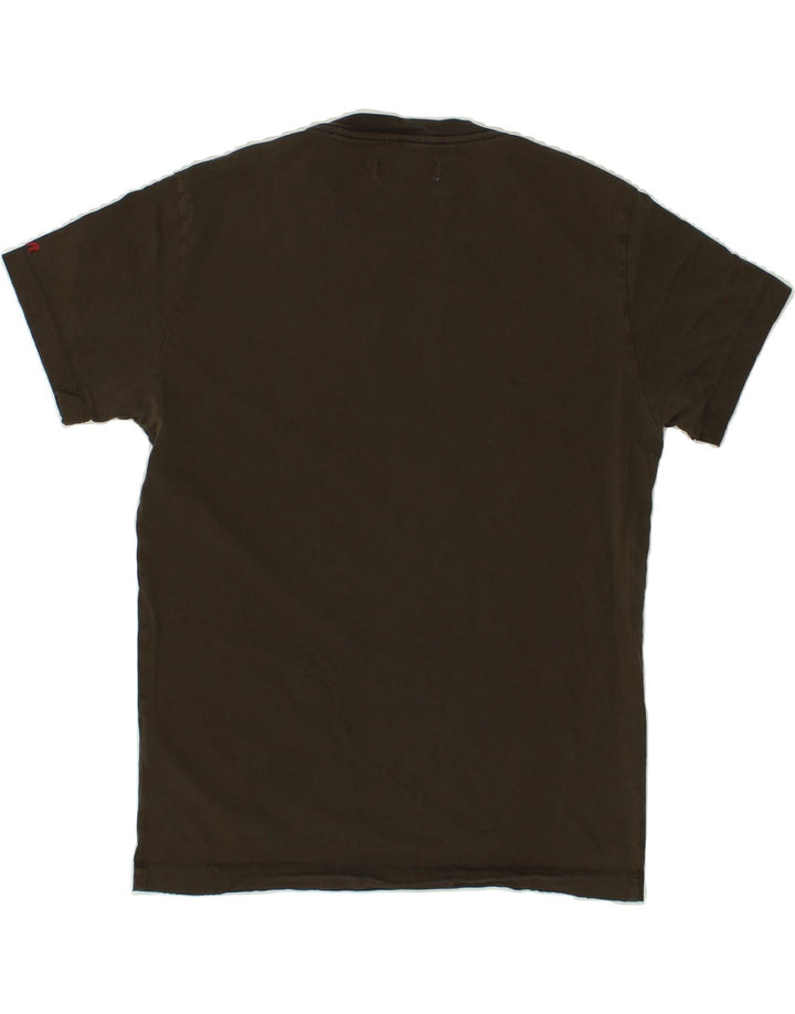 REPLAY Mens Graphic T-Shirt Top Medium Khaki Vintage Replay and Second-Hand Replay from Messina Hembry 