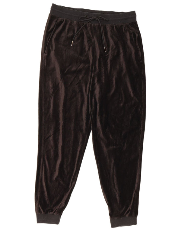 Damskie spodnie dresowe Marks & Spencer Crop Joggers UK 12 Średni brąz
