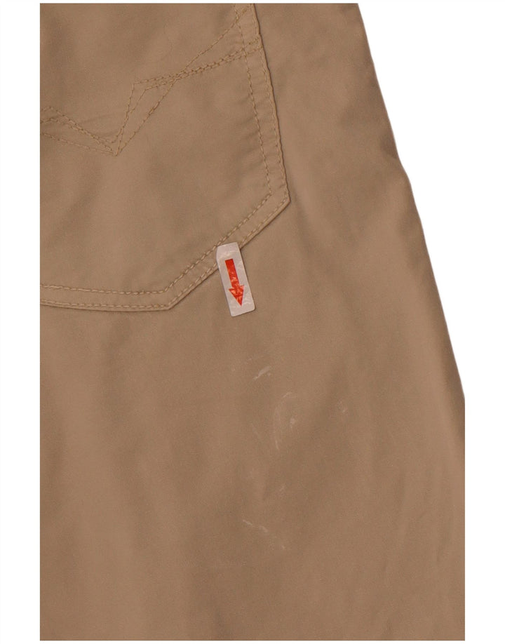 Spodenki męskie Guess W34 duże, beżowe, bawełniane