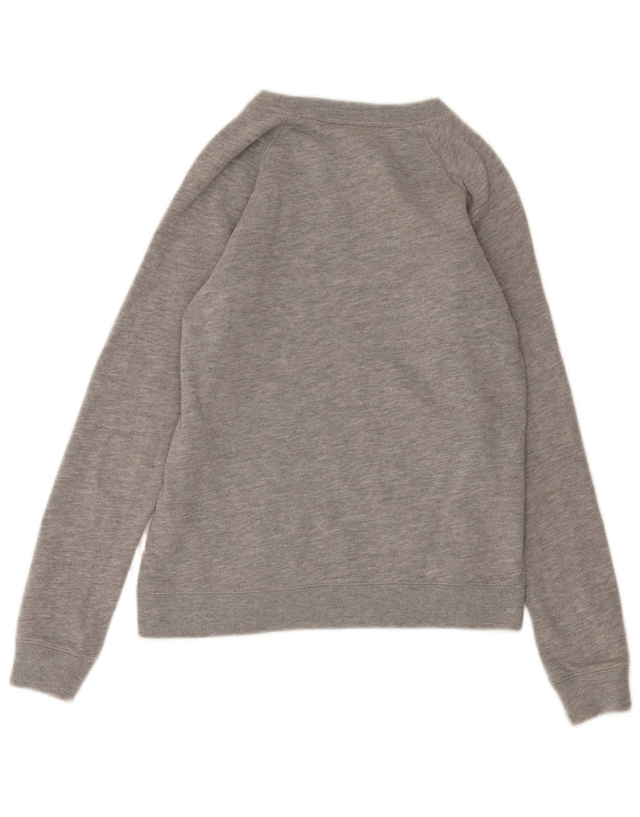 JACK WILLS Womens Sweatshirt Jumper UK 10 Small Grey Cotton Classic