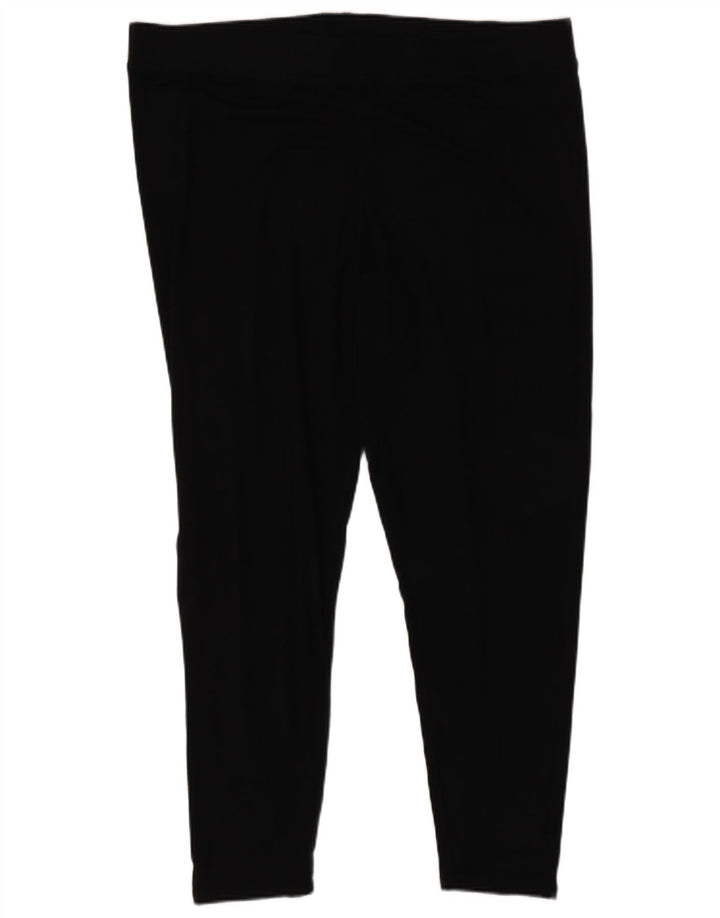 Legginsy damskie Marks & Spencer UK 22 3XL Czarna wiskoza
