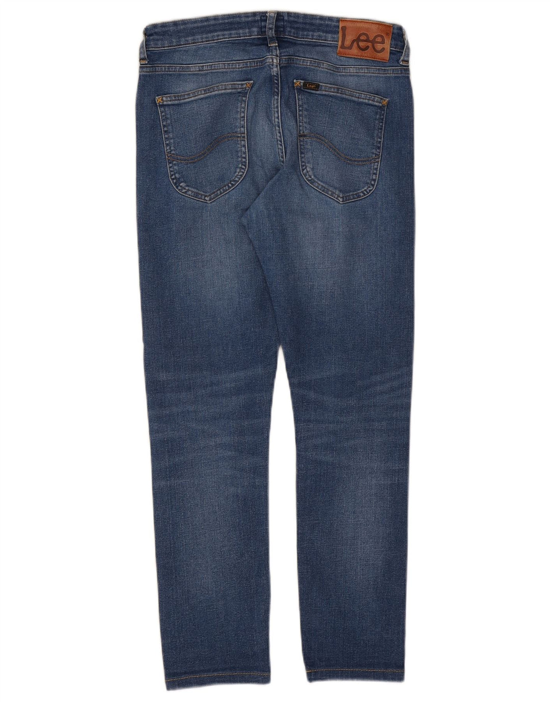 Damskie jeansy Lee Malone Slim W30 L27 Niebieskie bawełniane