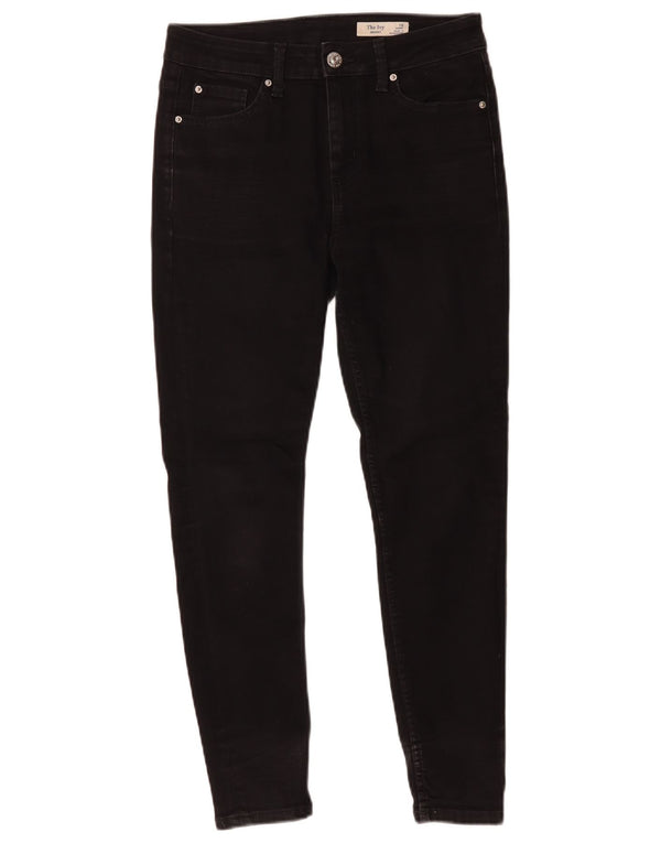Marks & Spencer Damskie The Ivy Skinny Jeans UK 10 Małe W27 L26 Czarne