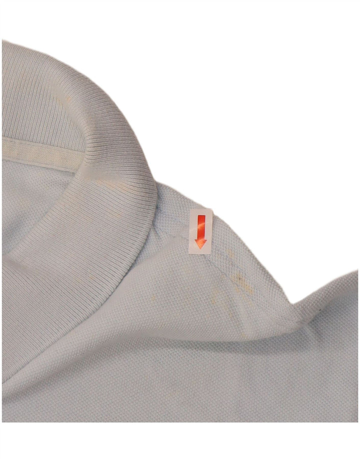 Męska koszulka polo LACOSTE Rozmiar 7 2XL Niebieska, bawełniana
