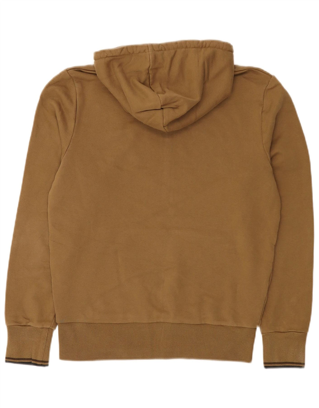Damska bluza z kapturem Fred Perry, mała, beżowa, bawełniana