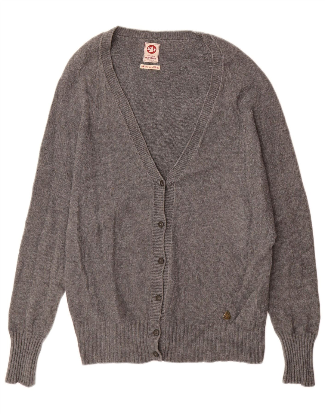 Sweter damski MURPHY & NYE UK 18 XL, szara wiskoza