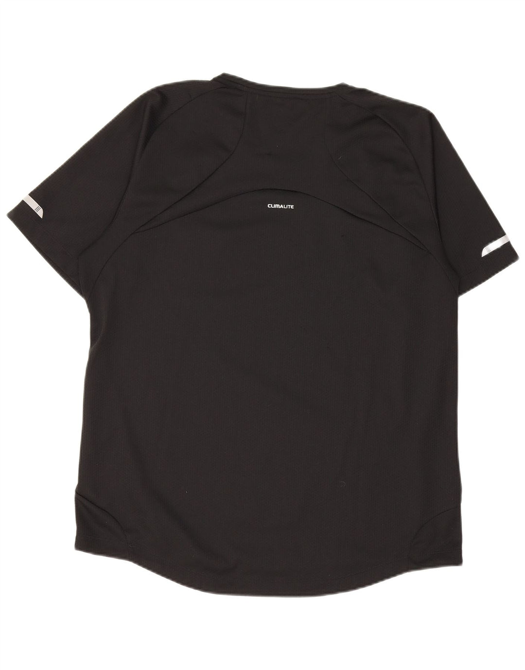 Męski T-shirt ADIDAS Climalite, duży, czarny, poliester
