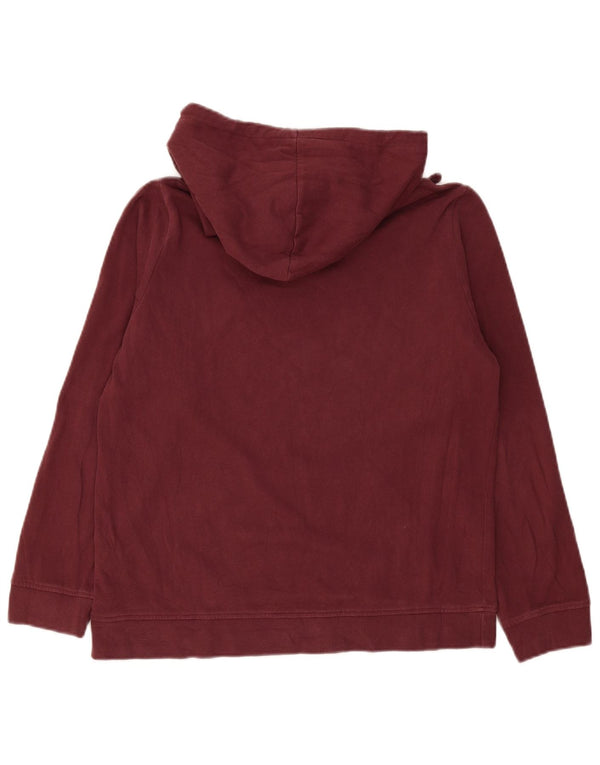 Damski sweter z kapturem Vans, UK 16, duży, bordowy, bawełniany