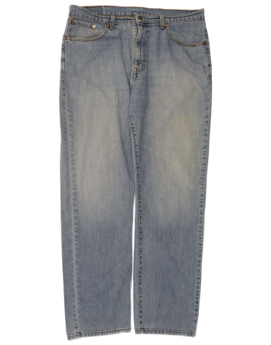 Męskie proste dżinsy Levi's W38 L34 Niebieskie bawełniane