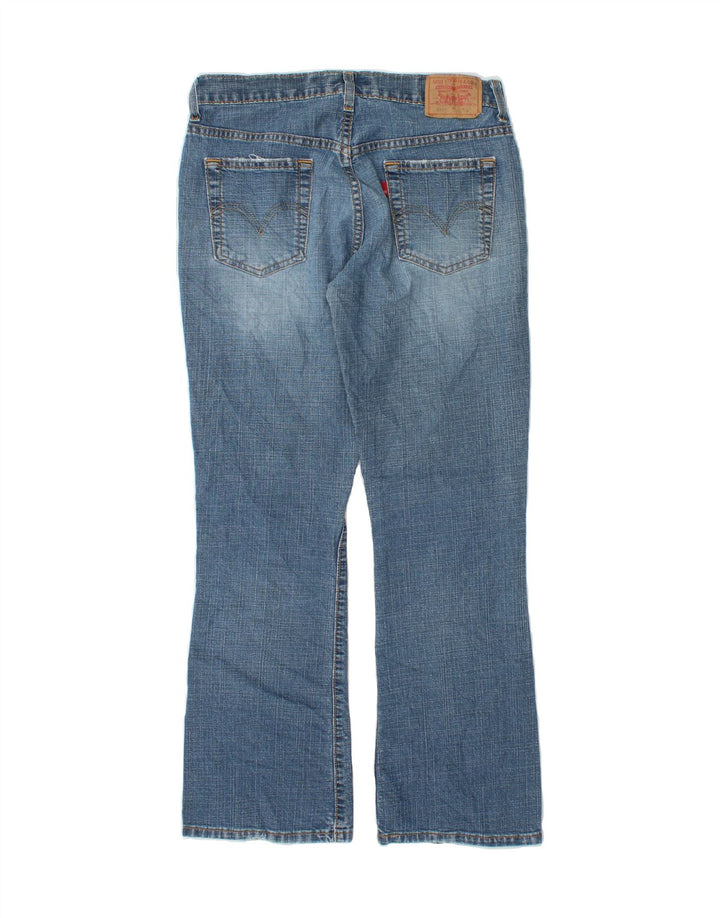 LEVI'S Womens 515 Low Waist Bootcut Jeans US 6 Medium W30 L28 Blue Cotton Vintage Levi's and Second-Hand Levi's from Messina Hembry 