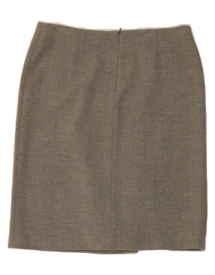 EMPORIO ARMANI Womens Pencil Skirt IT 46 Large W32  Grey Polyester Vintage Emporio Armani and Second-Hand Emporio Armani from Messina Hembry 