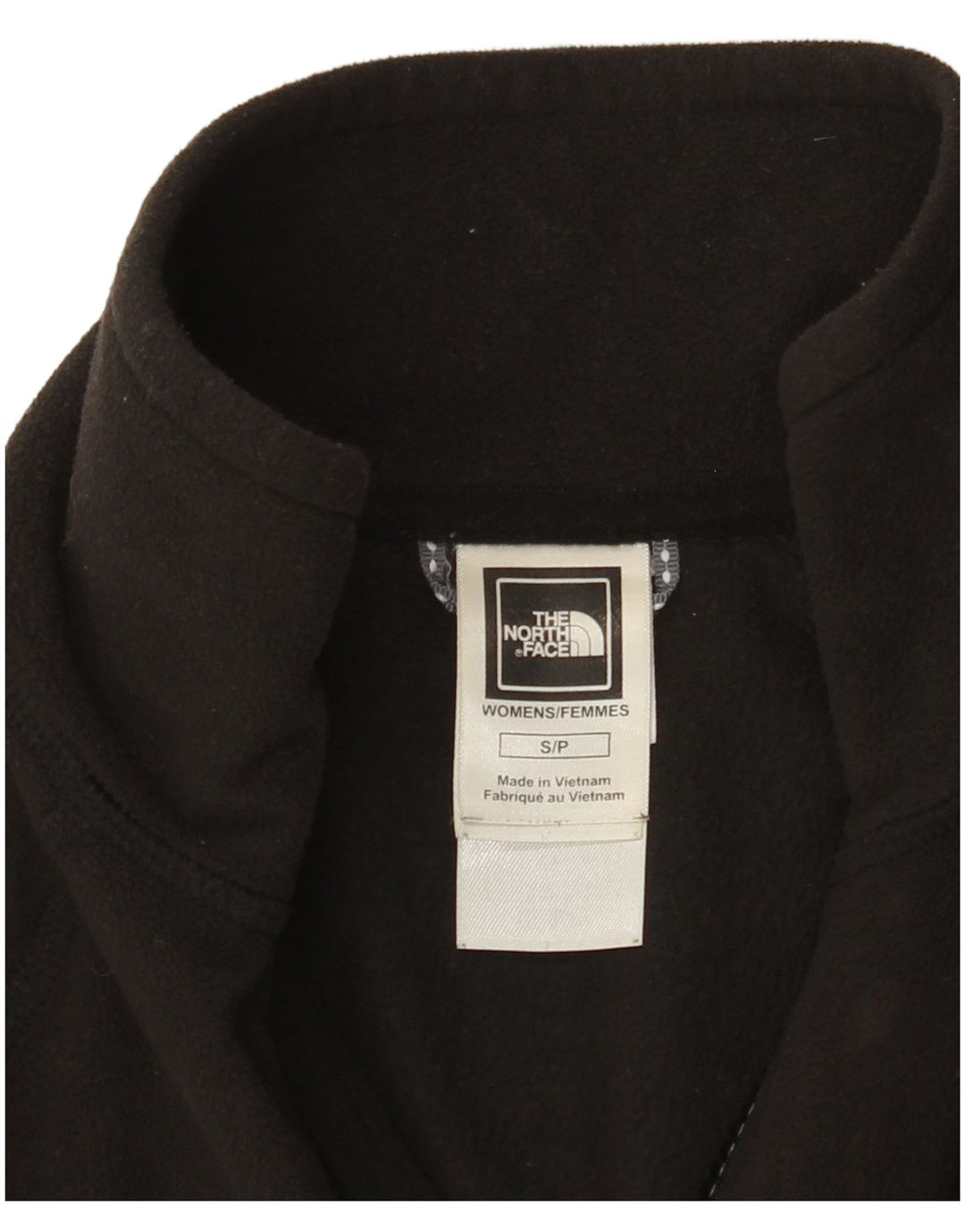 Damska kurtka polarowa THE NORTH FACE UK 10, mała, czarna, z poliestru