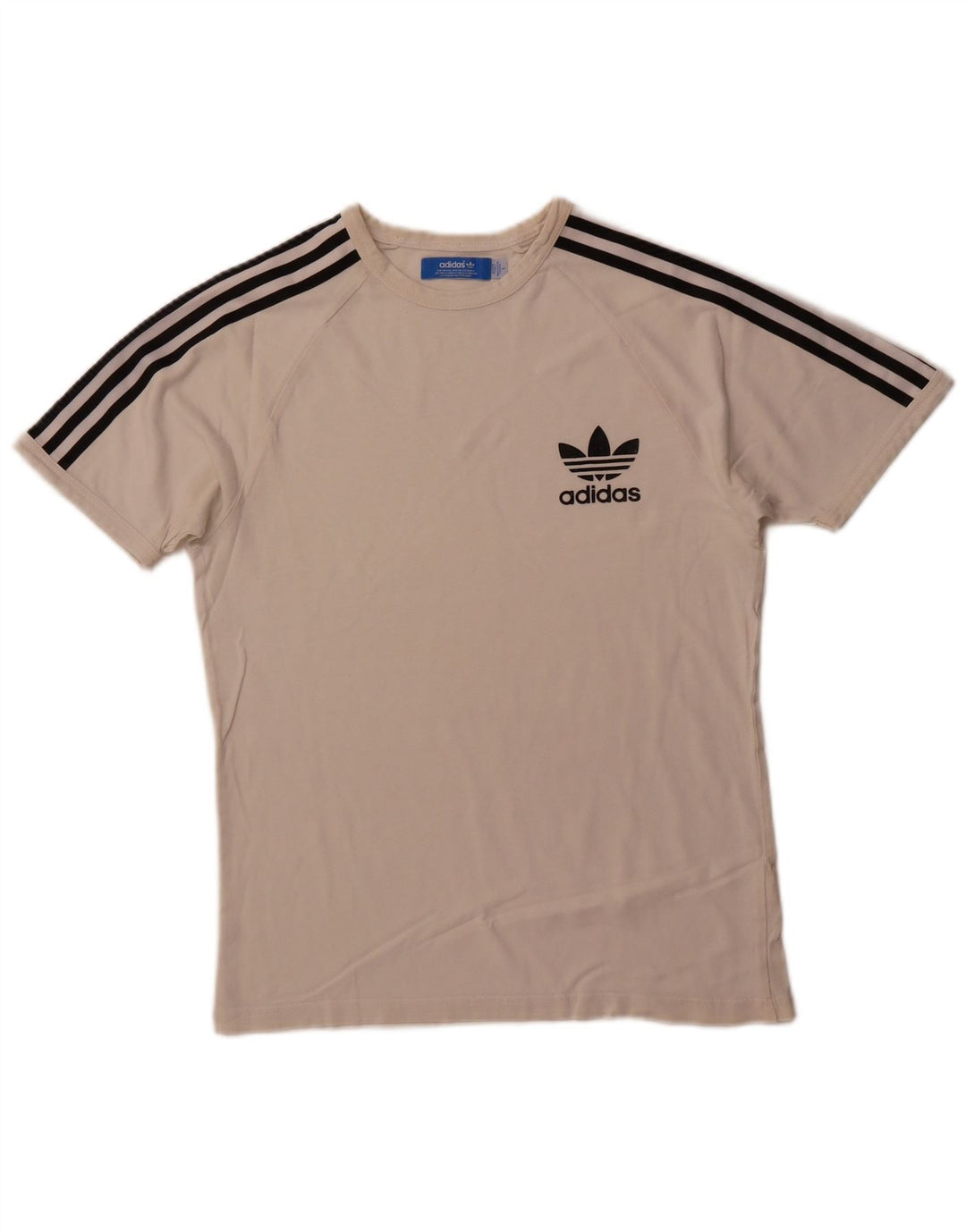 Koszulka męska ADIDAS, mała, biała