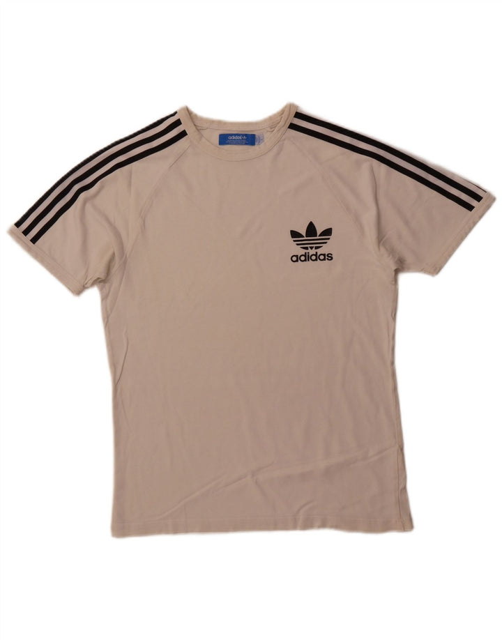 Koszulka męska ADIDAS, mała, biała
