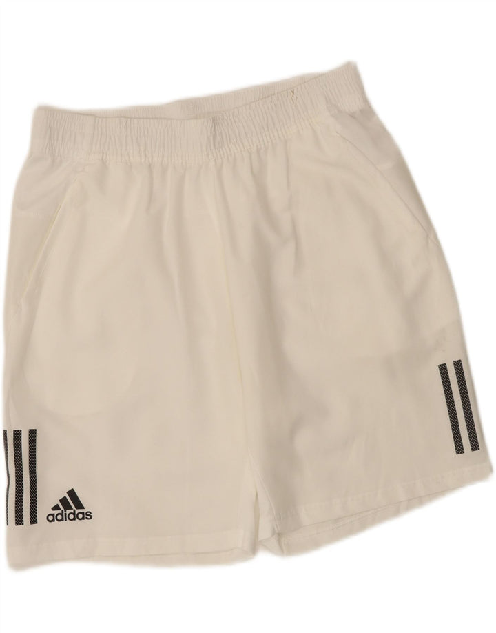 ADIDAS Mens Climacool Sport Shorts Large  White Polyester